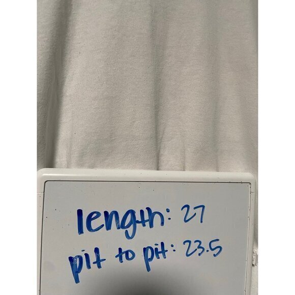 Vintage Hanes Unisex Christmas is the Gift of Love White Heart‎ T-Shirt Size XL - Picture 7 of 7